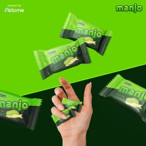 Manjo Candy Brand Design by Piktome Web01